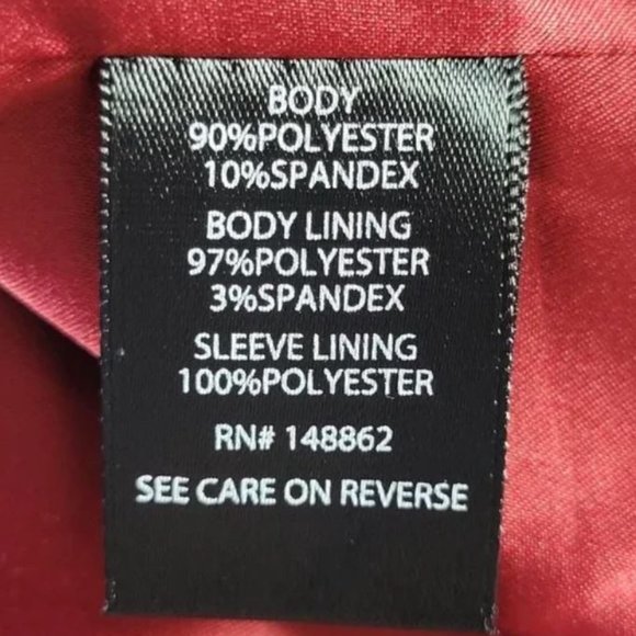 Long Red Blazer/Jacket - Picture 4 of 7